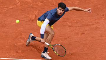 Carlos Alcaraz at the French Open