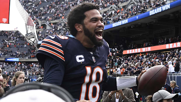 Chicago Bears quarterback Caleb Williams.