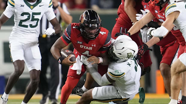 Utah Utes quarterback Devon Dampier 