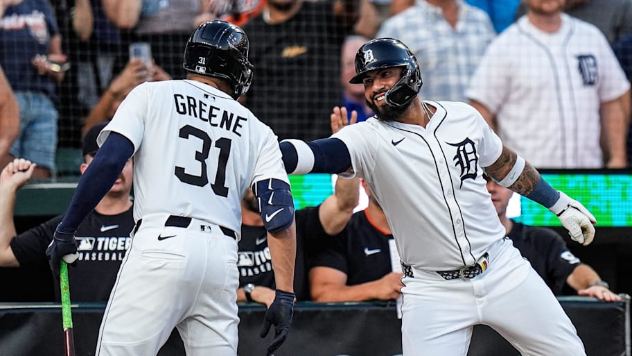 The Tigers are 3-0 since Riley Greene started sporting new facial hair. | Junfu Han / USA TODAY NETWORK via Imagn Images