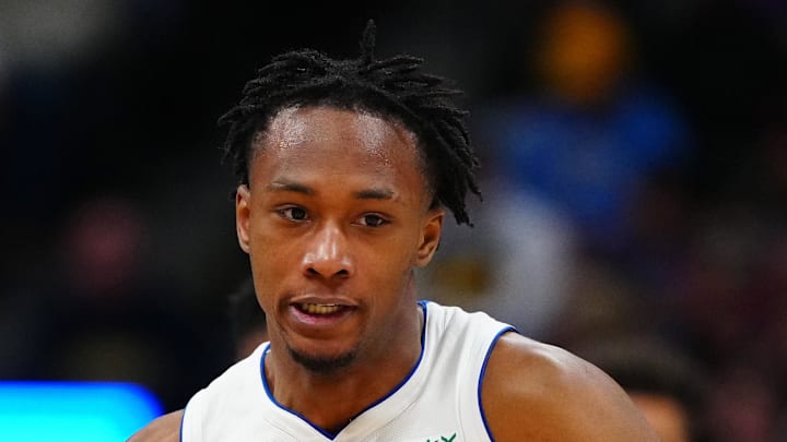 Dec 28, 2024; Denver, Colorado, USA; Detroit Pistons forward Ronald Holland II (00) : Ron Chenoy-Imagn Images