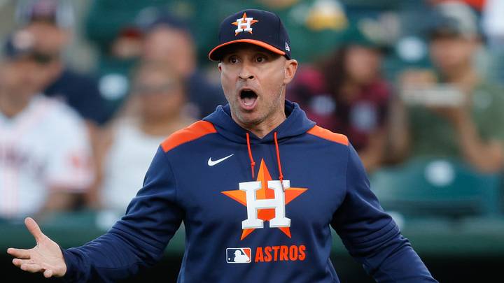 Houston Astros manager Joe Espada