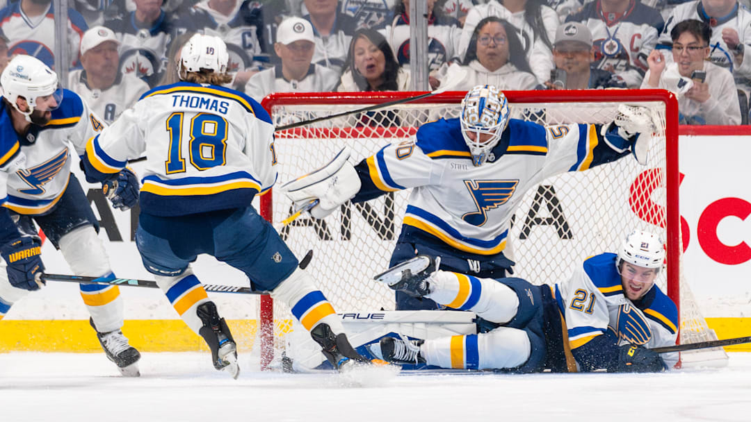 St Louis Blues v Winnipeg Jets - Game Two