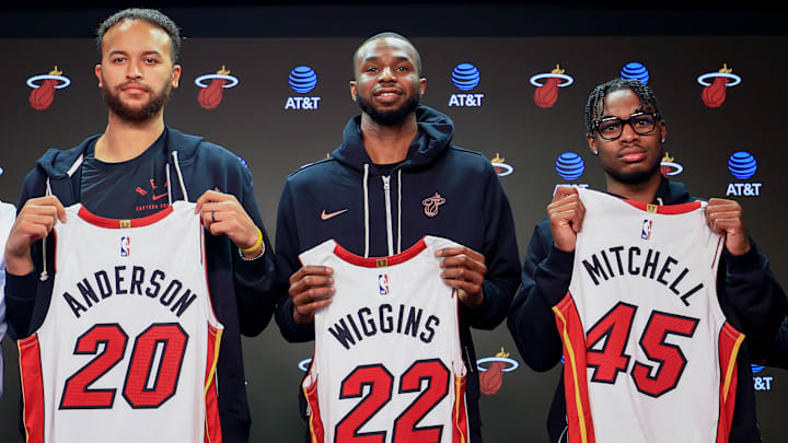 Miami Heat Introduce Andrew Wiggins, Kyle Anderson & Davion Mitchell
