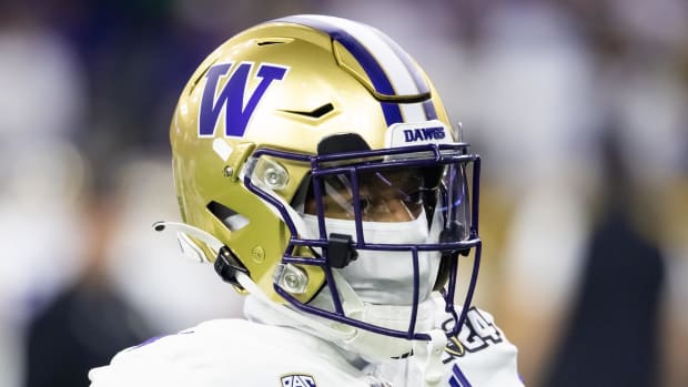 Washington Huskies cornerback Jabbar Muhammad 