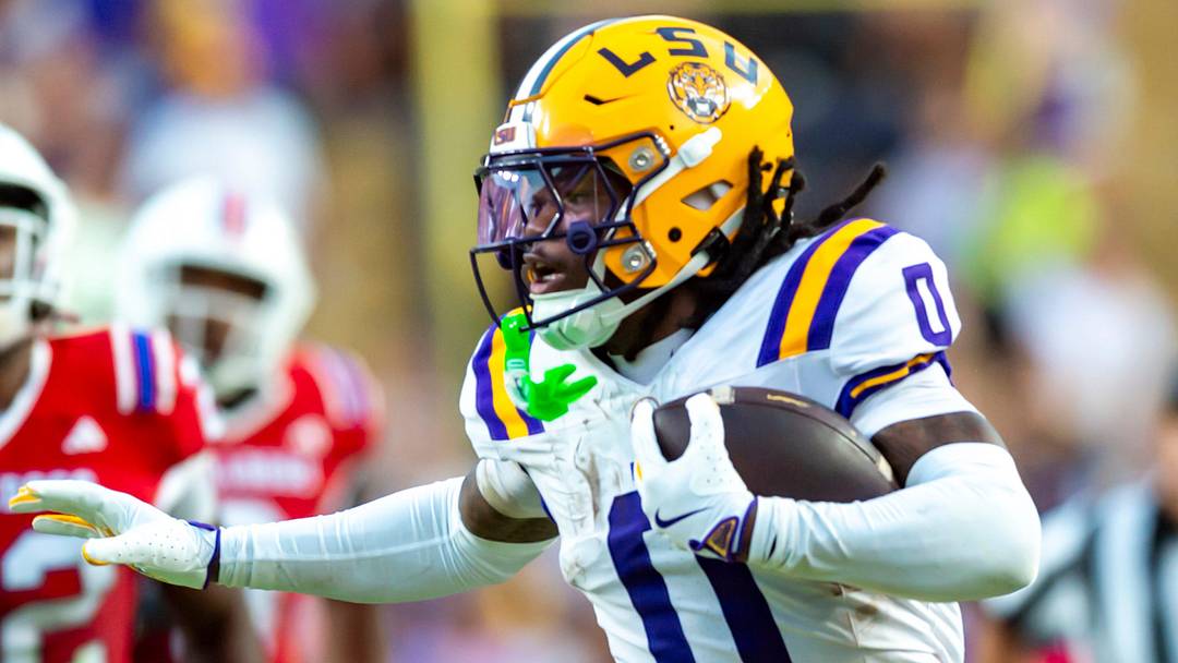 Reciever Zavion Thomas 0, LSU Tigers Reciever Zavion Thomas 0, LSU Tigers