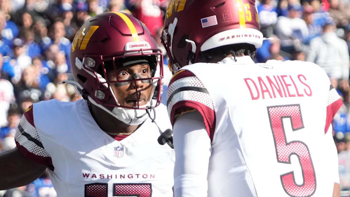 Terry McLaurin and Jayden Daniels