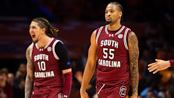 South Carolina basketball stars Ta'Lon Cooper and Myles Stute
