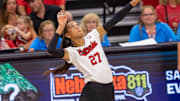 Harper Murray led Nebraska with 11 kills while hitting .391.