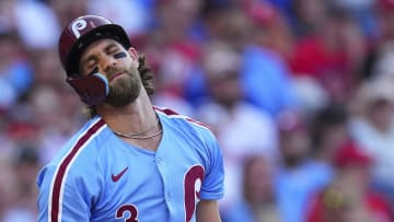 Philadelphia Phillies first baseman bryce harper