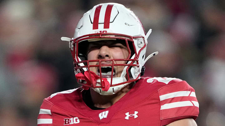 Wisconsin Badgers LB Mason Reiger