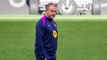 FC Barcelona Training Session And Press Conference - UEFA Champions League 2025/26 Quarter-Final