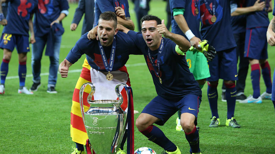 Jordi Alba, Xavi
