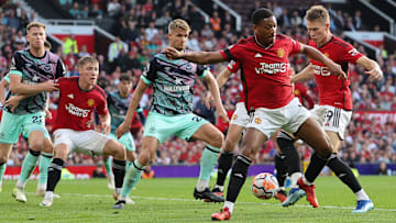 Manchester United v Brentford FC - Premier League Manchester United v Brentford FC - Premier League