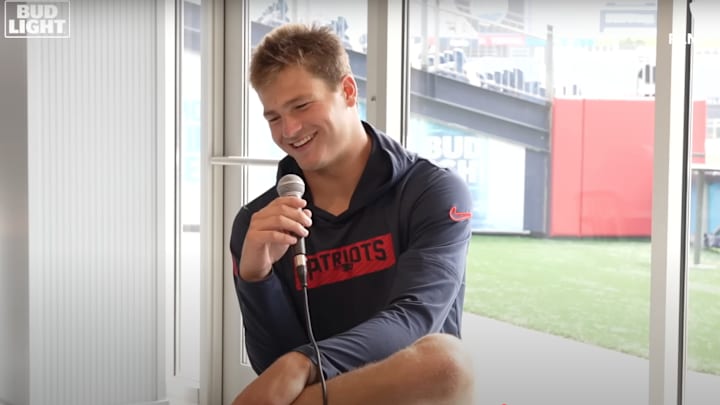 Maye finished his rookie season with 2,276 passing yards, 15 touchdowns and 10 interceptions. Maye finished his rookie season with 2,276 passing yards, 15 touchdowns and 10 interceptions.