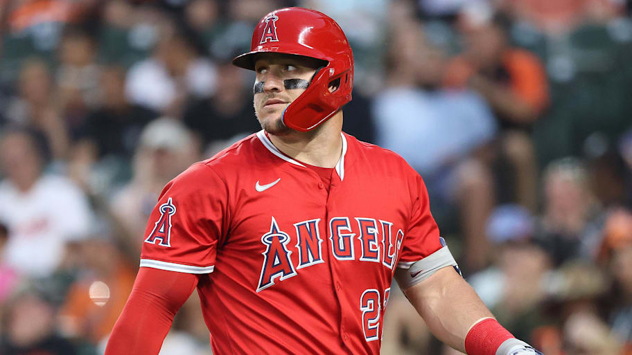 Los Angeles Angels outfielder Mike Trout