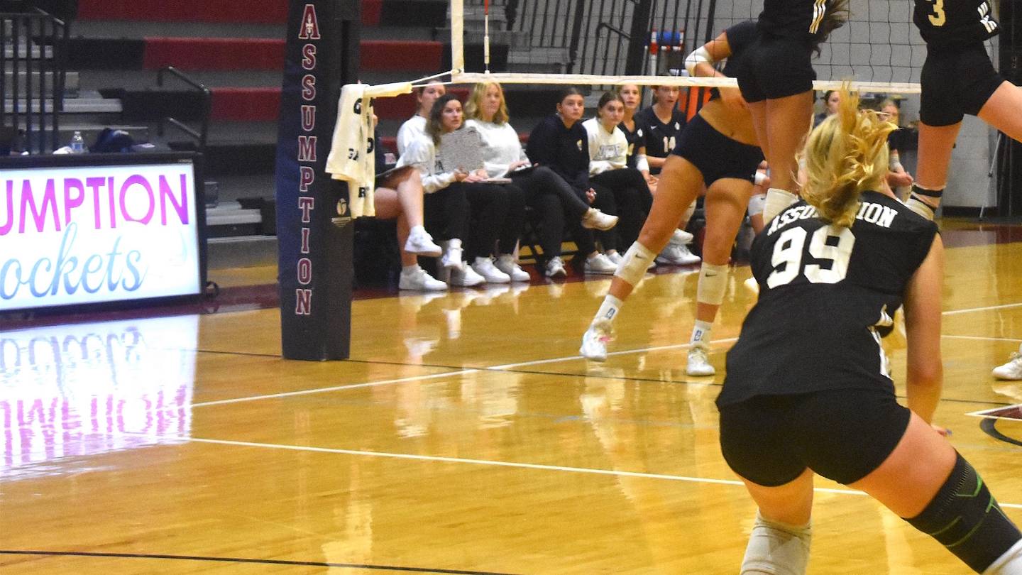Assumption’s Sophomore Trio Dominates as Rockets Sweep Rival Notre Dame ...