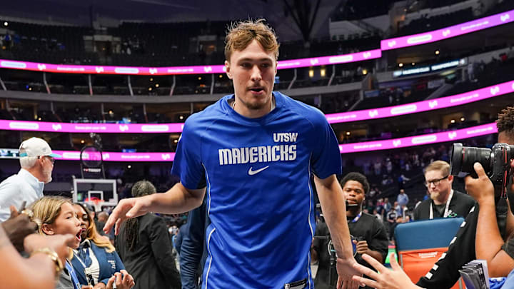 Vibrant Mavericks' Cooper Flagg Leaves Loss To Nuggets With Ankle Sprain Picture for Your Screen