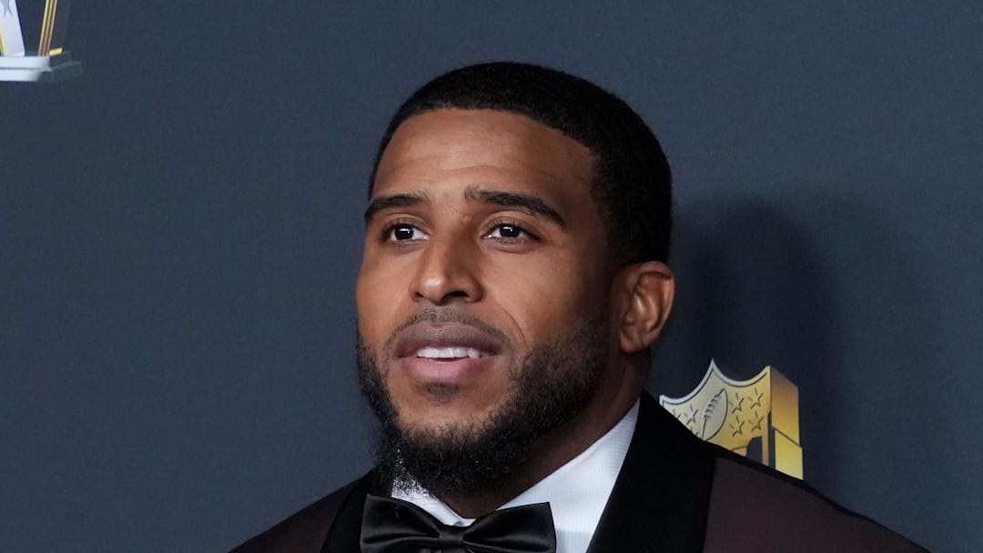 Bobby Wagner on the NFL Honors Red Carpet before Super Bowl LX.