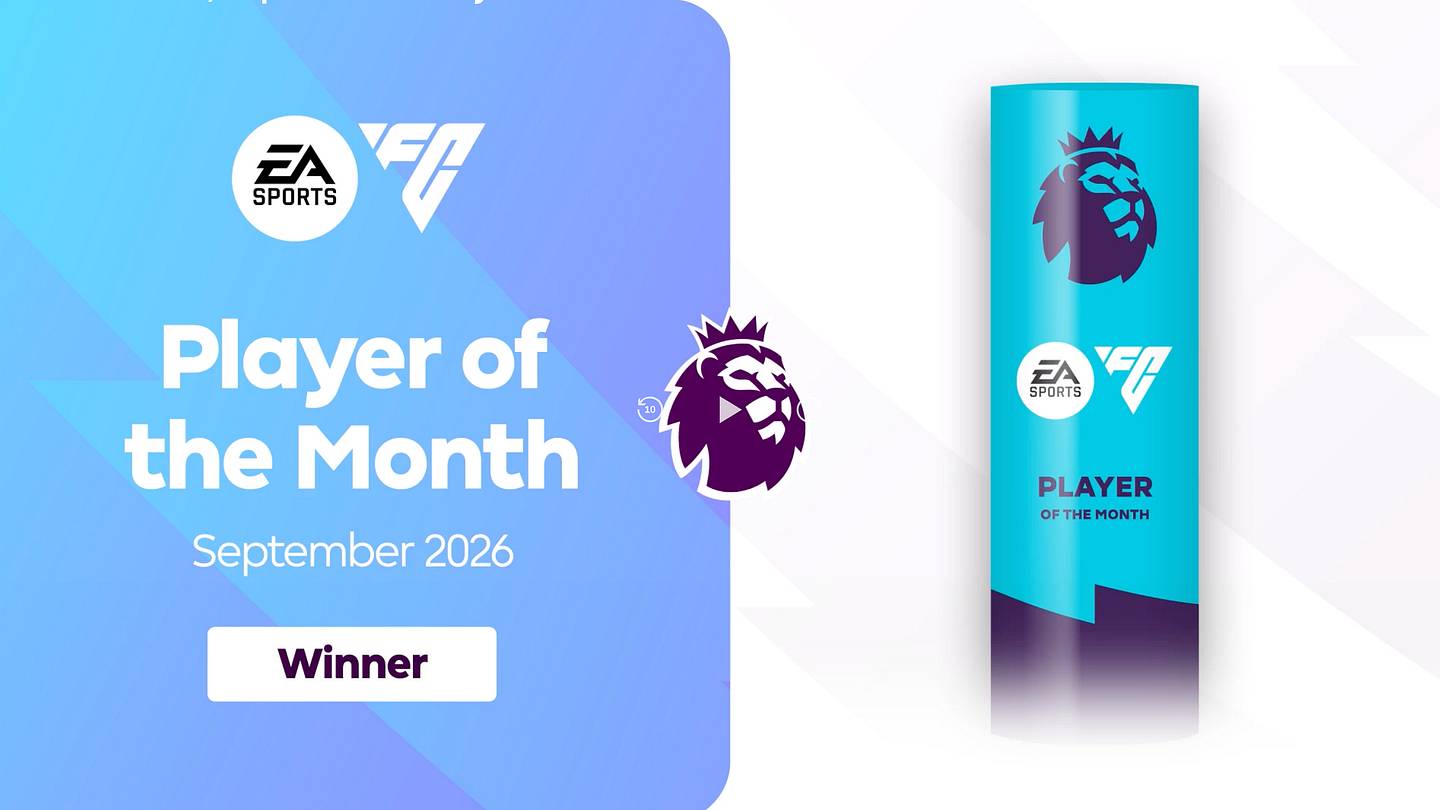 Pascal Groß wins Premier League player of the month award