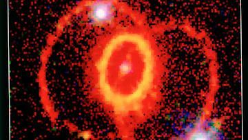 Remnant of Supernova 1987A.