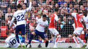 Arsenal and Spurs drew 2-2 on Sunday