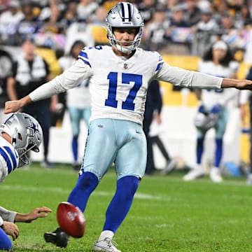 Brandon Aubrey has emerged into one of the best kickers in the NFL, and in fantasy football leagues. 