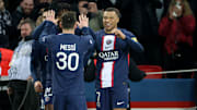 Messi y Mbappé