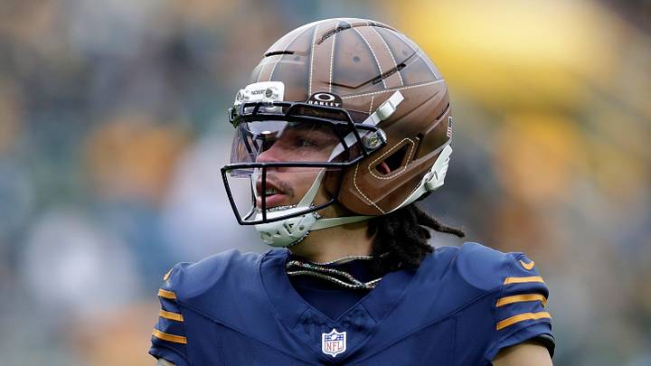 Green Bay Packers wide receiver Christian Watson (9) on the field before the game against the Carolina Panthers on Nov. 2, 2025, at Lambeau Field in Green Bay, Wis.