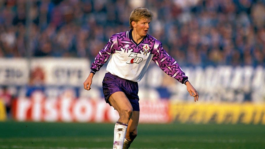 Stefan Effenberg in action for Fiorentina in 1992.