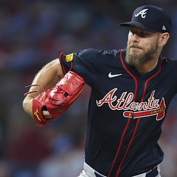 Sale battled through two innings in his first rehab start