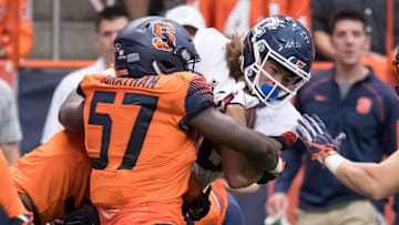 Syracuse football 2026 commit Kamron Wilson, a 4-star edge, will visit Syracuse football for its home game against UConn.