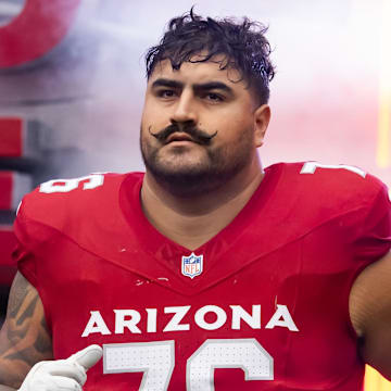 Arizona Cardinals guard Will Hernandez 