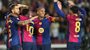 Barcelona eased past Sevilla and then destroyed Bayern Munich in the Champions League