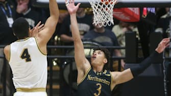 Northwestern Wildcats guard Ty Berry