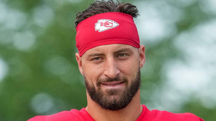 Kansas City Chiefs tight end Noah Gray 