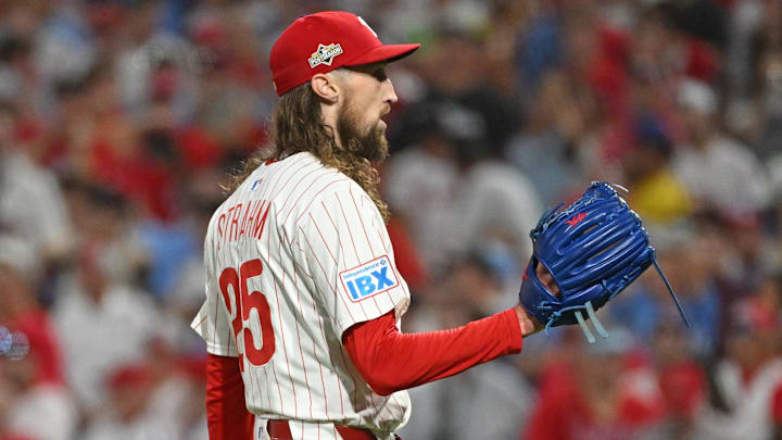 Philadelphia Phillies pitcher Matt Strahm