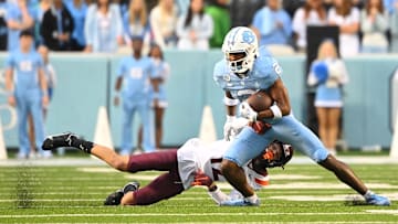 UNC football wide receiver Gavin Blackwell