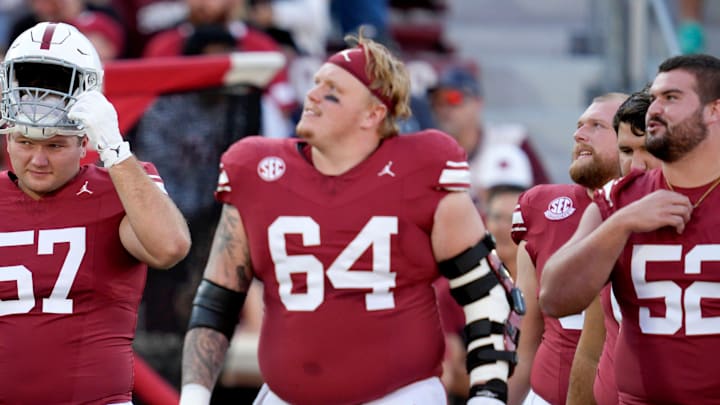 Oklahoma offensive lineman Joshua Bates.