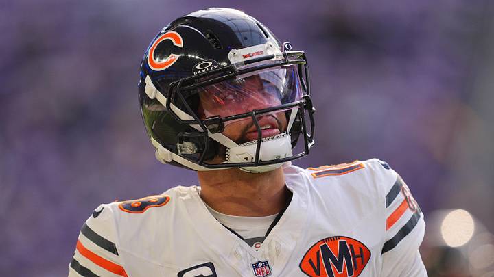 Chicago Bears quarterback Caleb Williams