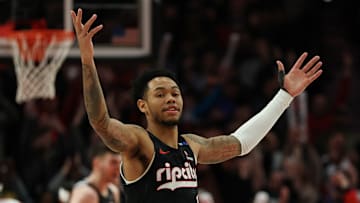 Portland Trail Blazers guard Anfernee Simons.