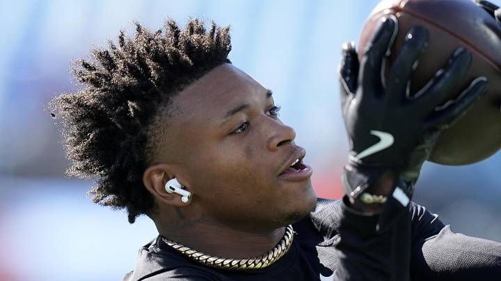 Carolina Panthers wide receiver Jimmy Horn Jr. 