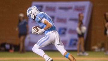 Gibbs' Bryson Walker reels in the catch during the Central vs Gibbs high school football game in Jefferson City, Tenn. on Thursday, Sept. 8, 2022.

Centralvsgibbsfootball 1510