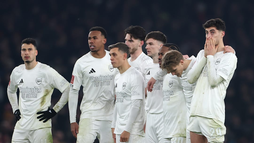 Arsenal suffered another big setback on Sunday