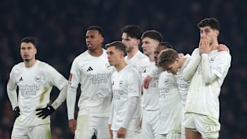 Arsenal suffered another big setback on Sunday