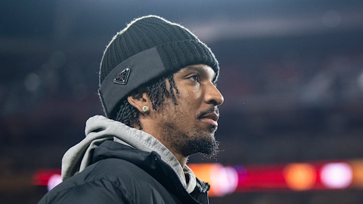 Washington Commanders quarterback Jayden Daniels