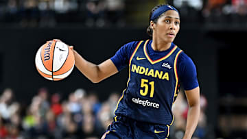 Indiana Fever point guard Sydney Colson