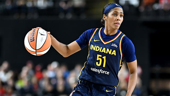 Indiana Fever point guard Sydney Colson Indiana Fever point guard Sydney Colson