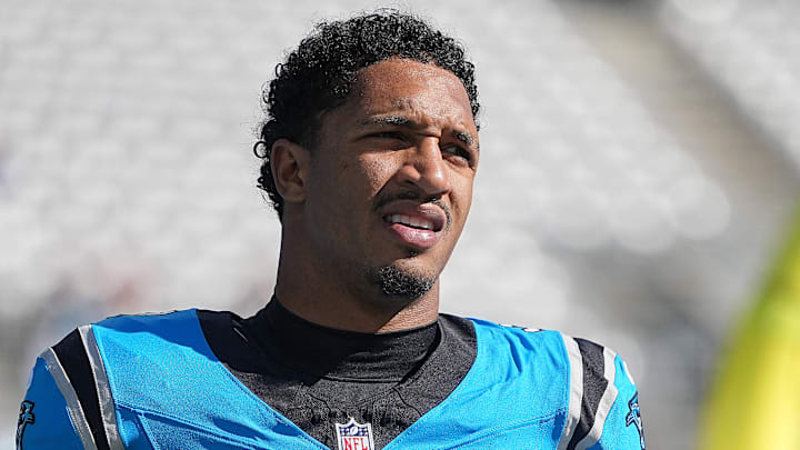 Carolina Panthers running back Chuba Hubbard