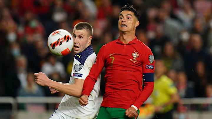 Cristiano Ronaldo, Strahinja Pavlovic Cristiano Ronaldo, Strahinja Pavlovic